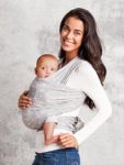 Manduca Babytragetuch bellybutton Milky Stars-für Babys und Neugeborene